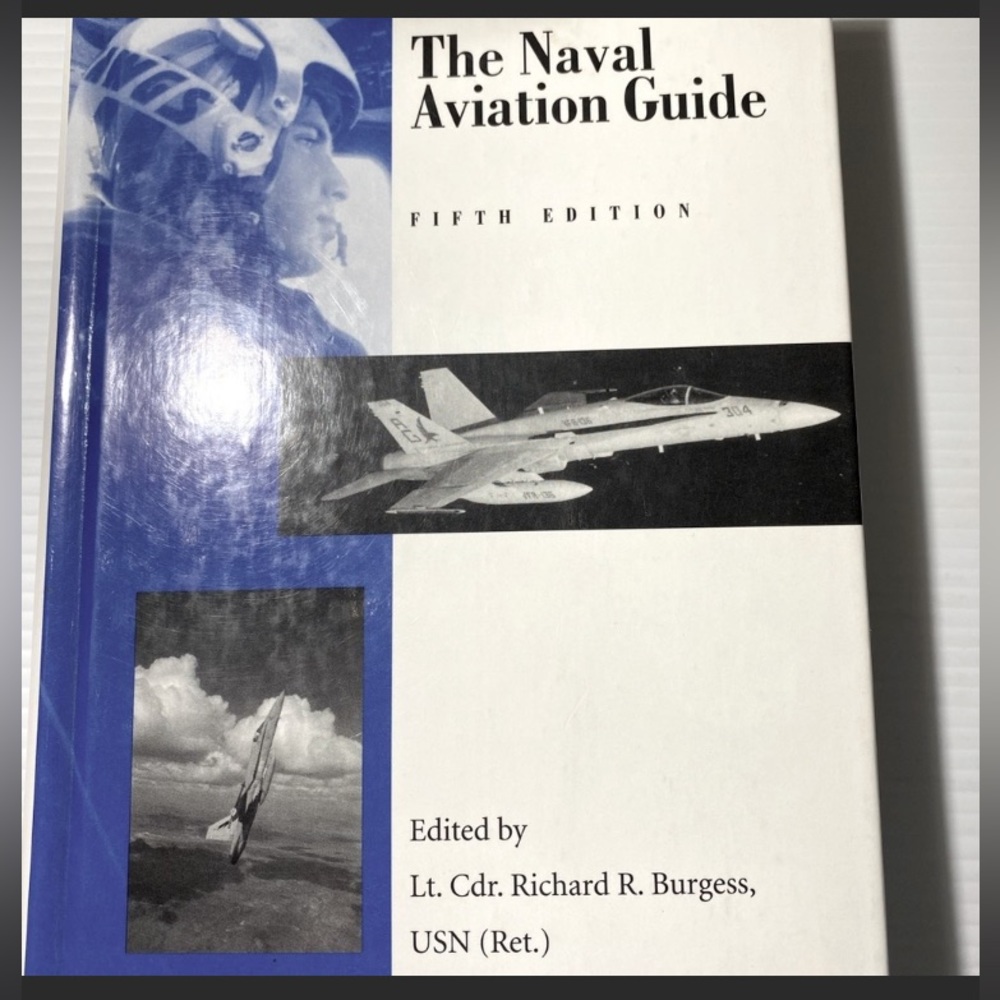 Naval Aviation Guide Book Edition 5 Military History Aviator Flight USA Vintage